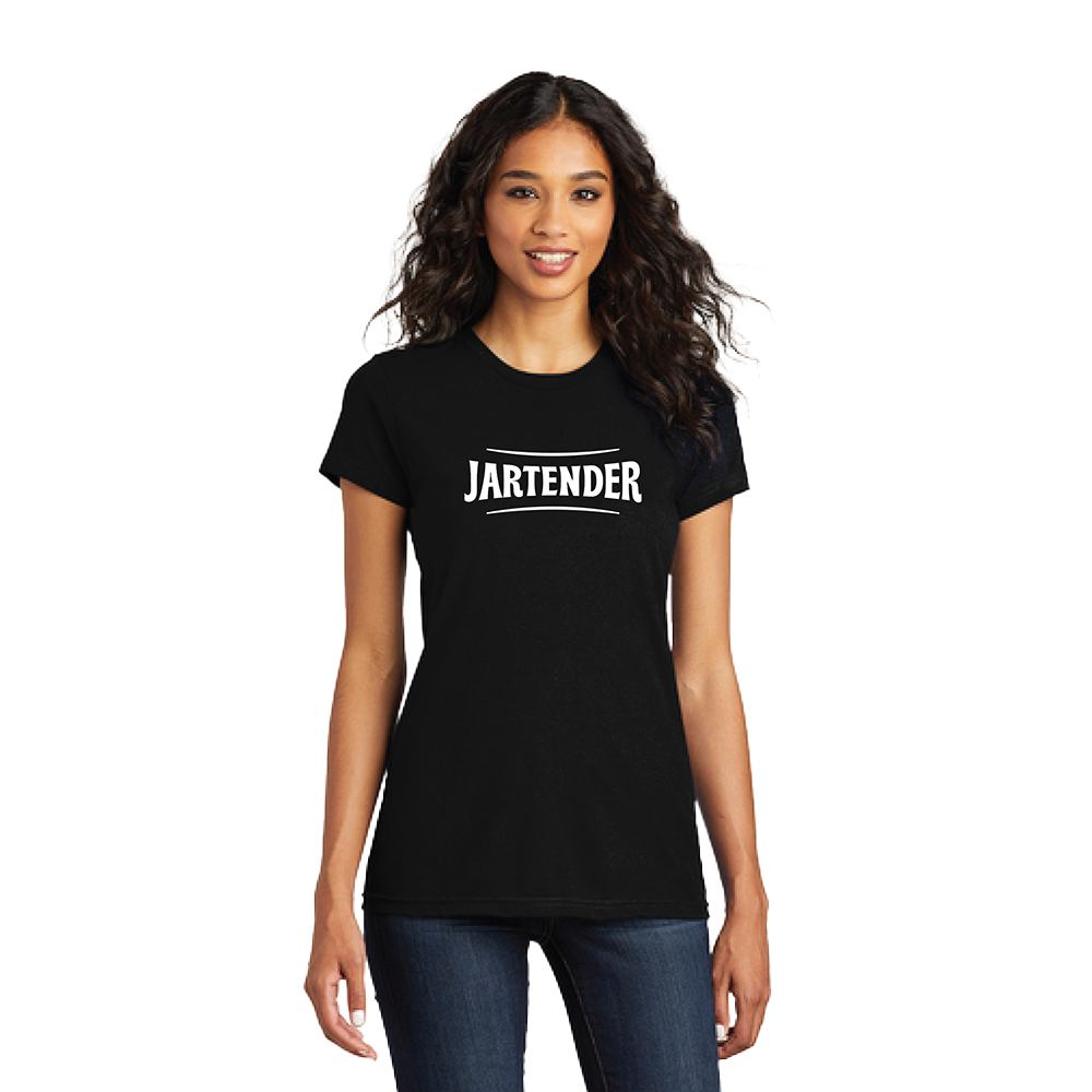 District ® Fitted The Concert Tee - Jartender White Logo