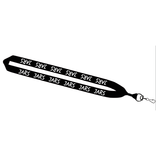 1" Cotton Lanyard with Black Swivel Hook and Convenience Release